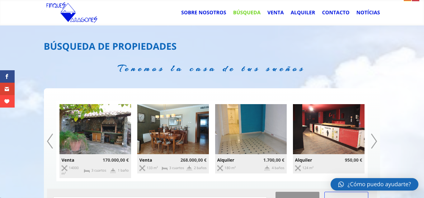 Finques Aragones - Portal Inmobiliario