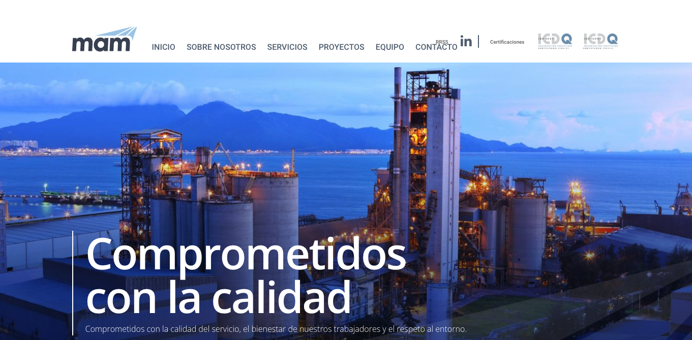 MAM Córdoba - Web Corporativa