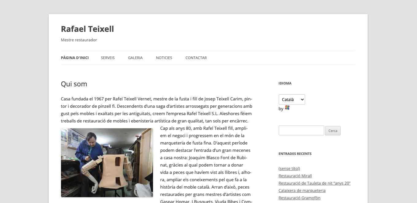 Rafael Teixell - Web Personal